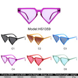 HS1359 - Oversize Triangle Fashion Irregular Women Wholesale Sunglasses