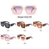 HS2187 - Square Modern Fashion Chic Women Wholesale Sunglasses