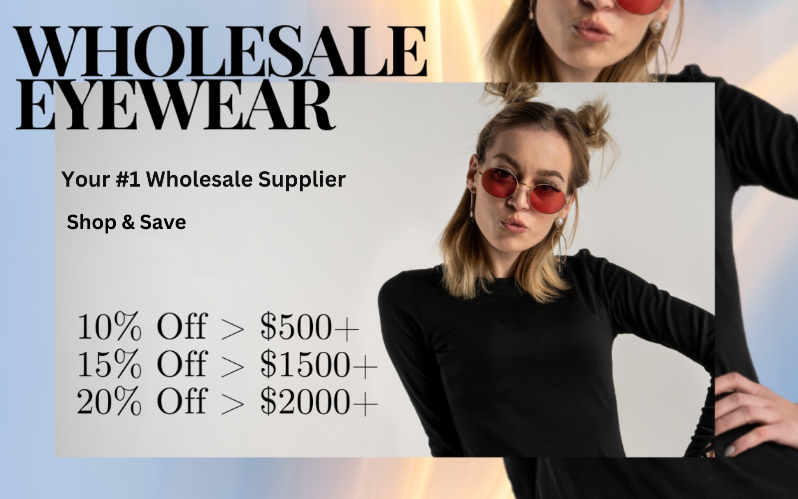Luxury Square Wholesale Sunglasses For Men And Women Full Frame