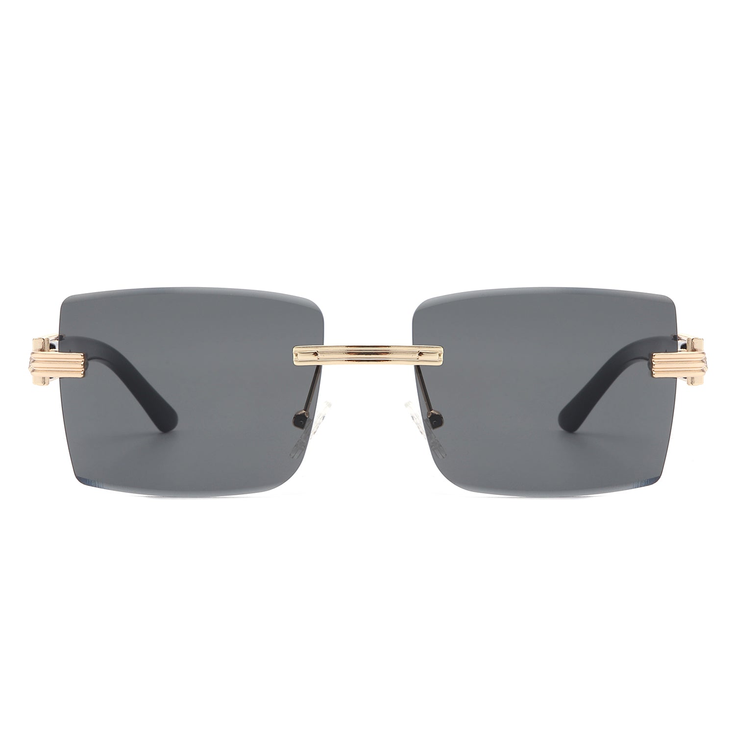 Wholesale Retro Square PC Square Frameless Men's Sunglasses