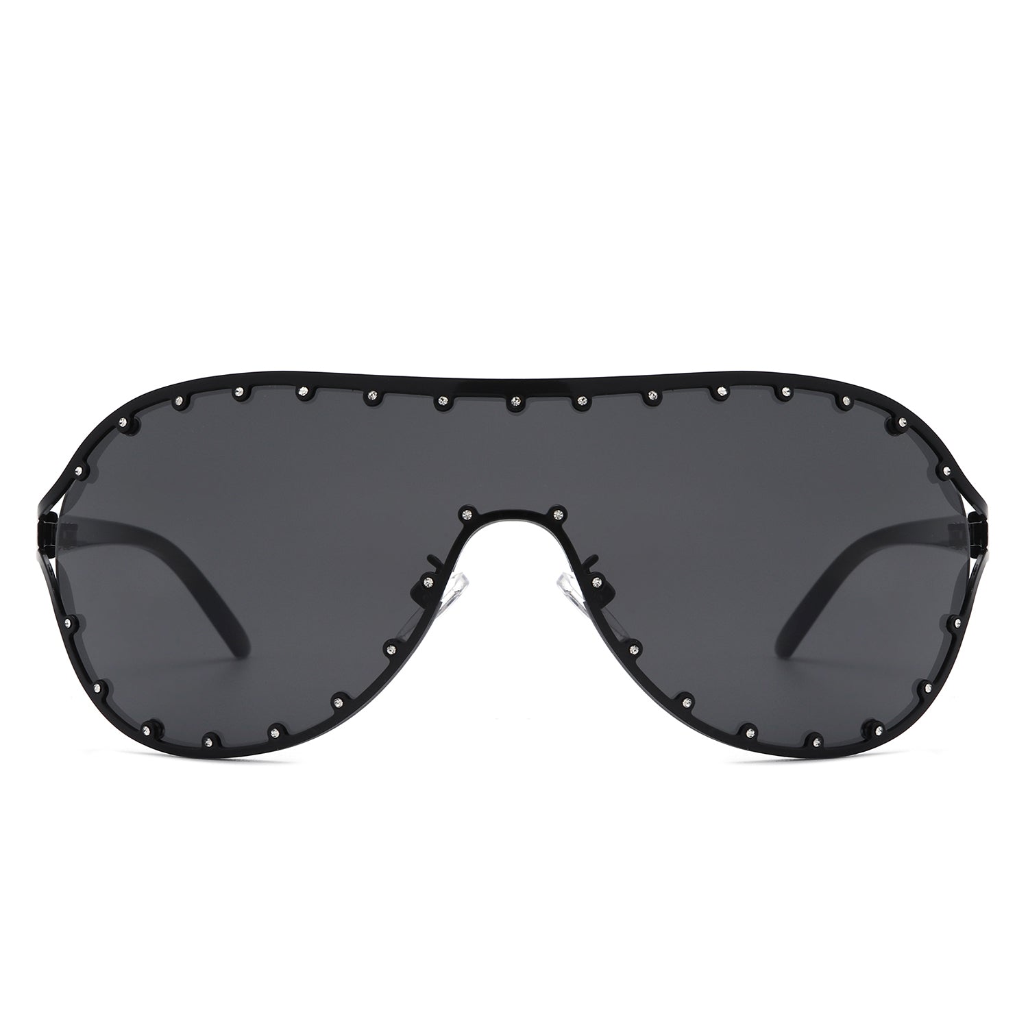 Louis Vuitton Black The Party Aviator Sunglasses