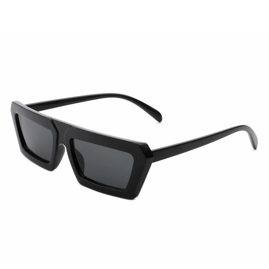 HS1132 - Rectangle Narrow Retro Slim Square Wholesale Sunglasses