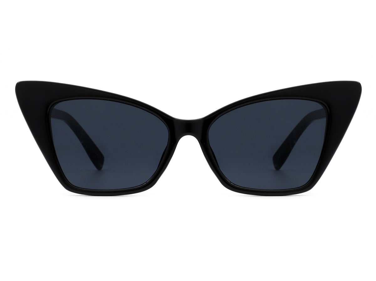 HS1060 - Rectangle Futuristic Modern Cut-out Square Sunglasses