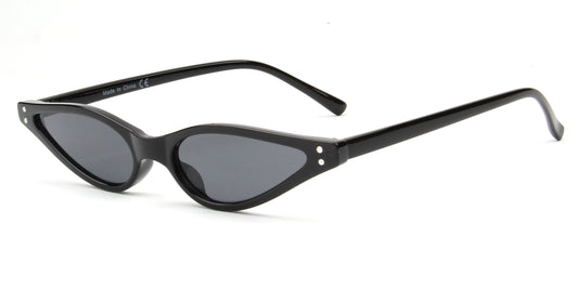 S1051 - Women Slim Retro Cat Eye Sunglasses - Iris Fashion Inc. | Wholesale Sunglasses and Glasses