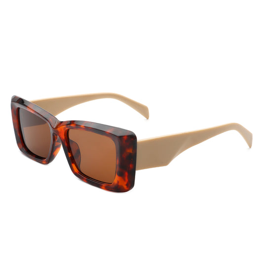 HS1164 - Square Retro Chic Vintage Fashion Sunglasses