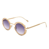 HJ2048 - Fashion Circle Geometric Round Futuristic Wholesale Sunglasses