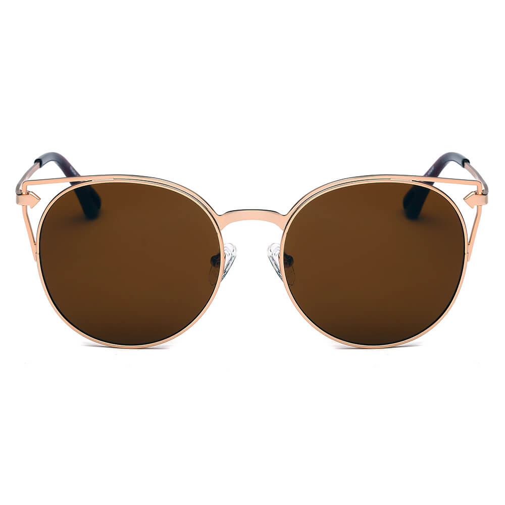 HS3006 - Square Bold Retro Thick Vintage Designer Fashion Sunglasses