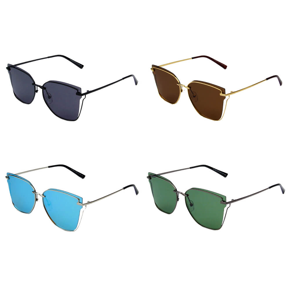 Classic Retro Square Sunglasses for Men