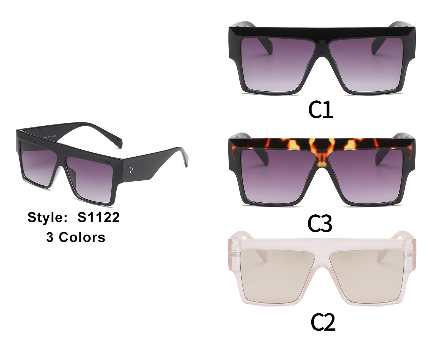 Casey Square Sunglasses  Urban Outfitters Mexico - Clothing